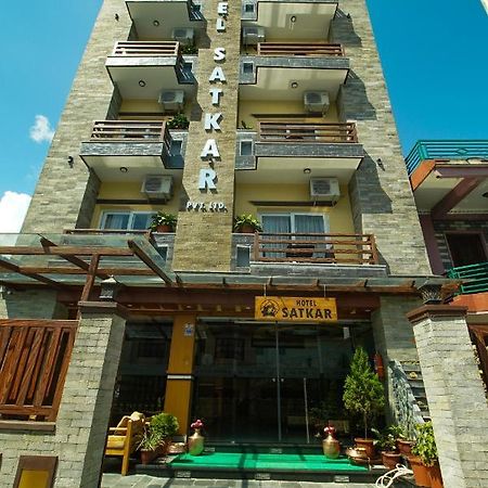 Hotel Satkar Pvt Ltd Pokhara Exterior foto